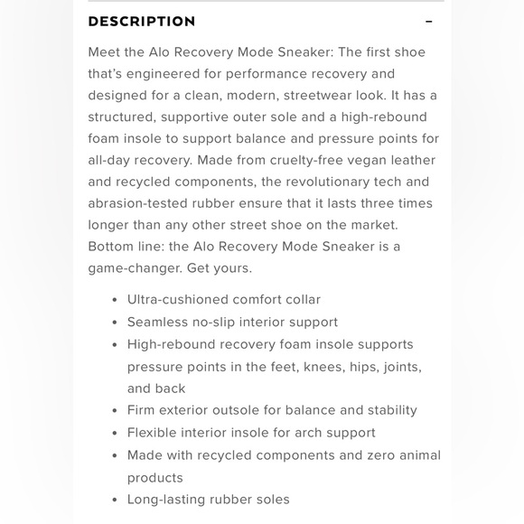 Alo Recovery Mode Sneaker in White - Picture 10 of 12